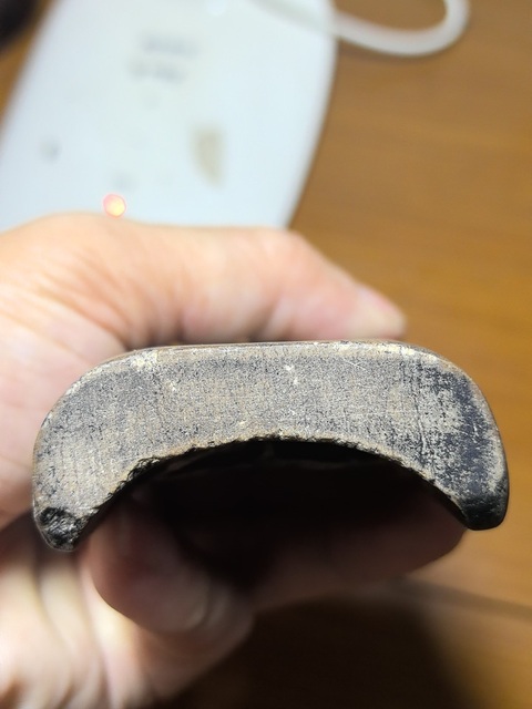 古玩雜項蠖村石硯真品鑒賞圖