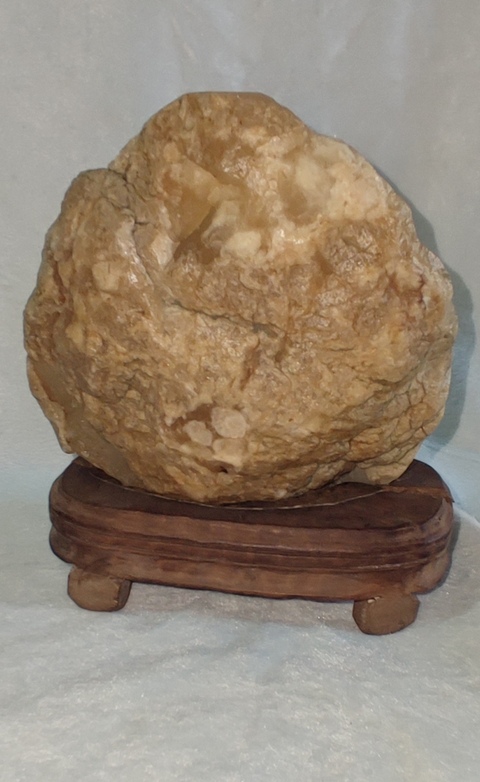 古玩玉器凍石雕“和合二仙”擺件真品鑒賞圖