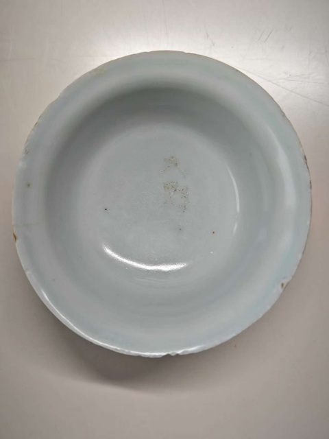 古玩陶瓷明晚期青花山水人物壓手杯拍賣,當前價格2888元