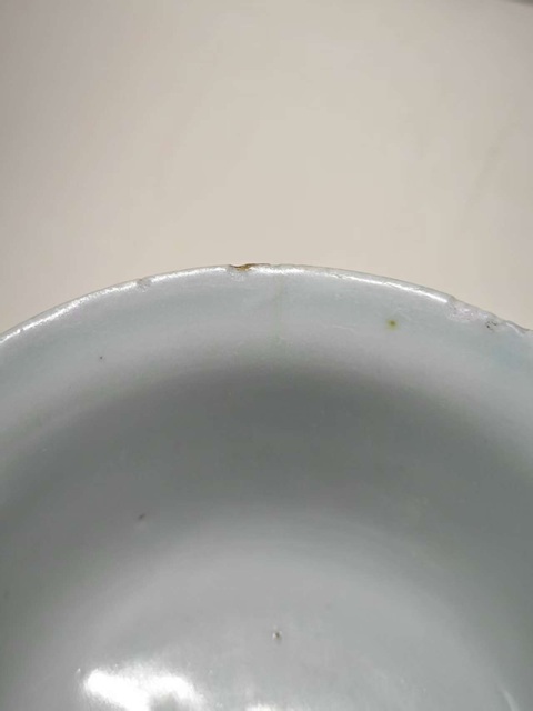 古玩陶瓷明晚期青花山水人物壓手杯拍賣,當前價格2888元