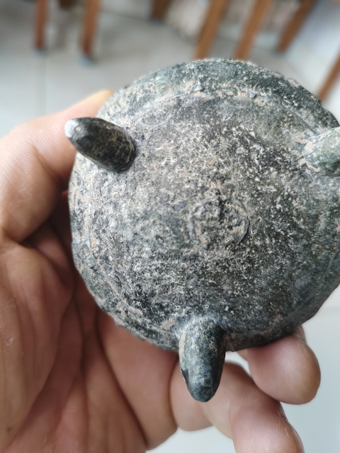 古玩銅器香爐真品鑒賞圖