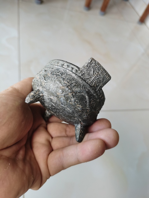 古玩銅器香爐真品鑒賞圖