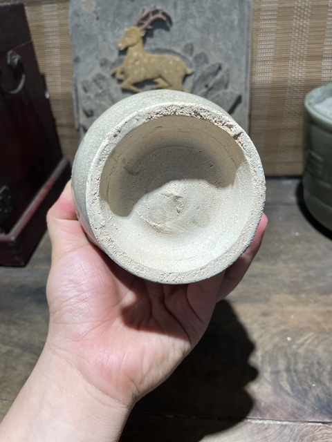 古玩陶瓷影青雙耳瓶真品鑒賞圖