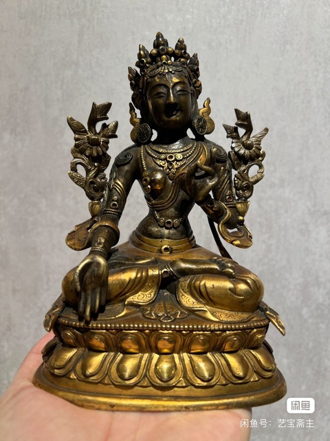 古玩銅器造像真品鑒賞圖