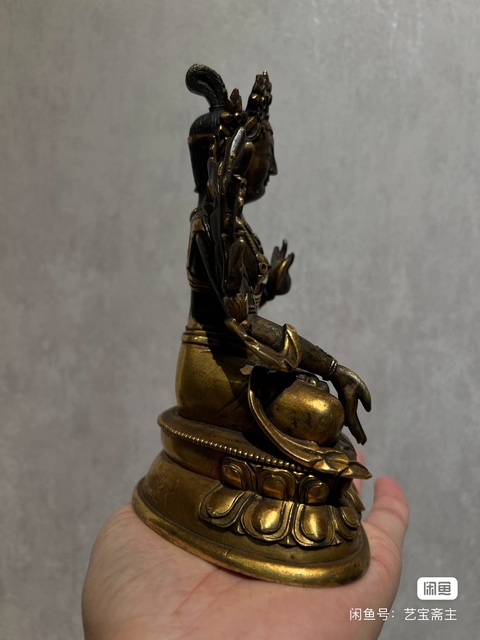 古玩銅器造像真品鑒賞圖