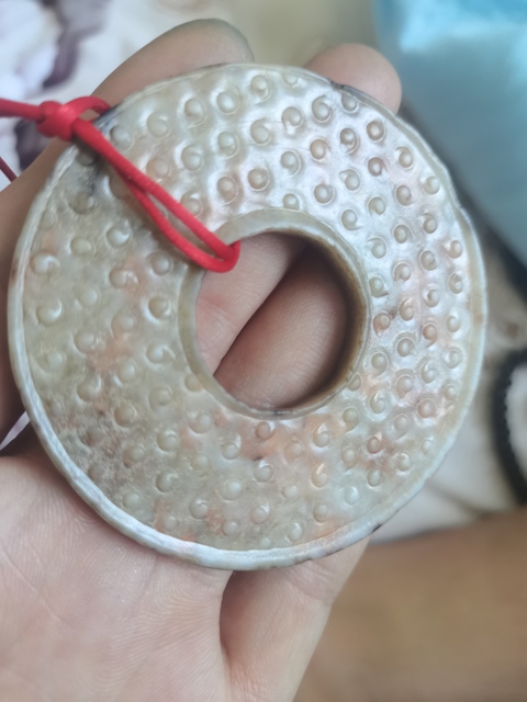 古玩玉器仿古玉璧真品鑒賞圖