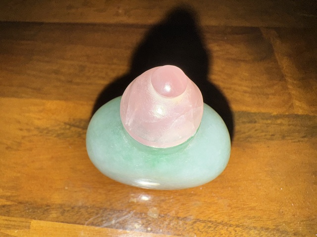 古玩玉器翡翠鼻煙壺真品鑒賞圖