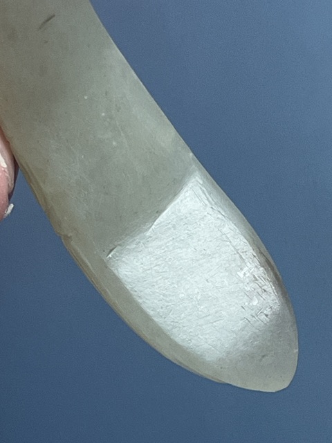 古玩玉器玉發(fā)簪殘件真品鑒賞圖