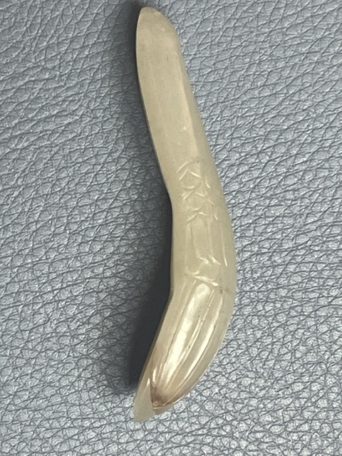 古玩玉器玉發(fā)簪殘件真品鑒賞圖