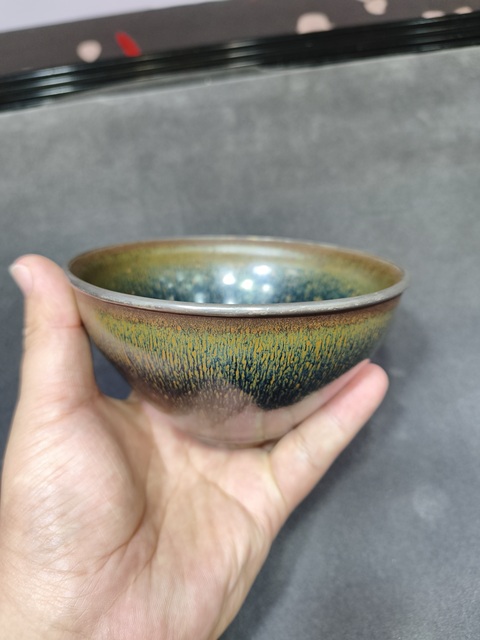 古玩陶瓷建盞真品鑒賞圖