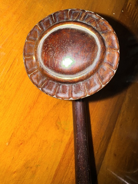 古玩雜項(xiàng)紫檀如意真品鑒賞圖