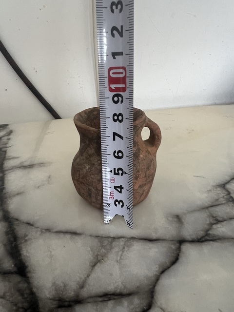 古玩陶瓷馬家窯水杯真品鑒賞圖