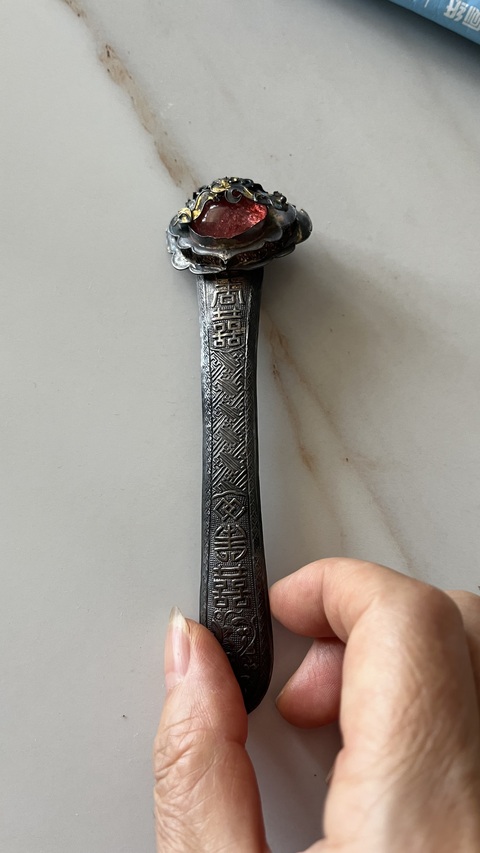 古玩雜項發簪真品鑒賞圖