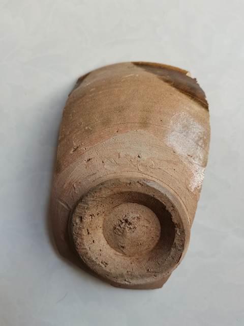 古玩陶瓷長沙窯釉下彩繪花卉紋標本真品鑒賞圖
