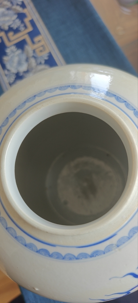 古玩陶瓷青花罐真品鑒賞圖