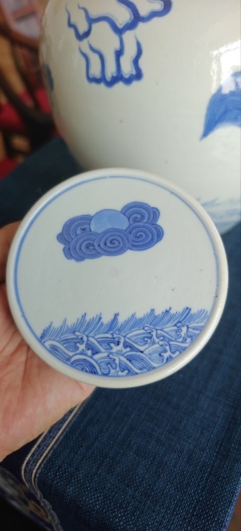 古玩陶瓷青花罐真品鑒賞圖