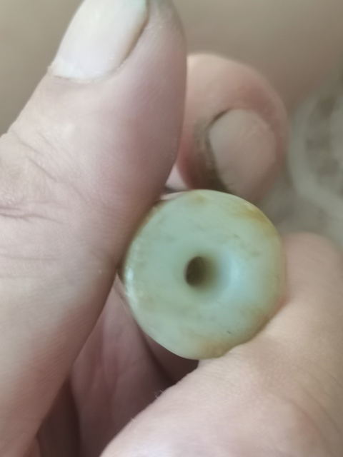 古玩玉器玉勒子真品鑒賞圖