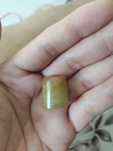 古玩玉器玉勒子真品鑒賞圖