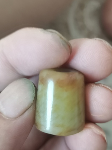 古玩玉器玉勒子真品鑒賞圖