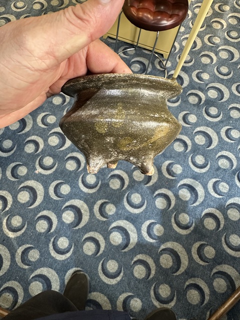 古玩陶瓷前五圖為要拍的鬲式爐拍賣,當前價格3333元