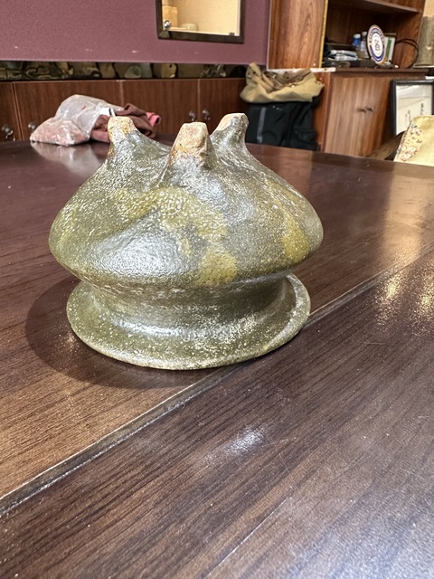 古玩陶瓷前五圖為要拍的鬲式爐拍賣,當前價格3333元