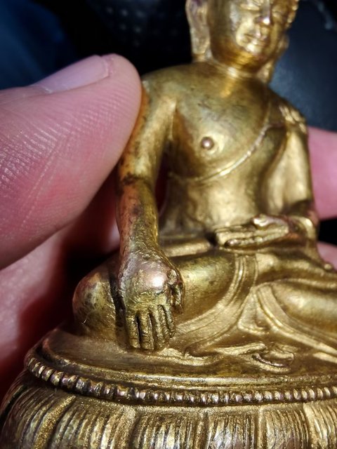 古玩銅器造像真品鑒賞圖
