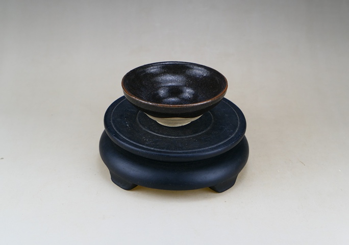 古玩陶瓷南宋.吉州窯黑釉茶盞(高級茶器)拍賣,當前價格2元