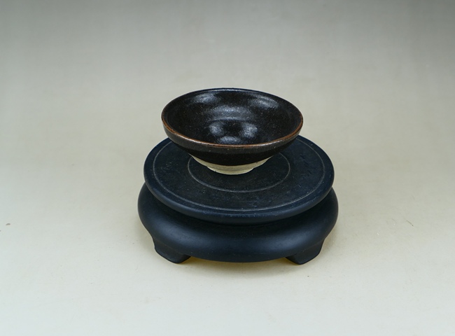 古玩陶瓷南宋.吉州窯黑釉茶盞(高級茶器)拍賣,當前價格2元