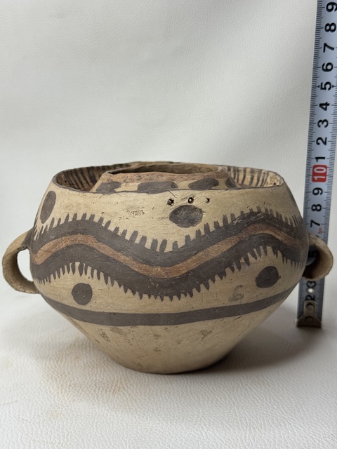 古玩陶瓷馬家窯·馬廠類型折腹龍紋罐真品鑒賞圖