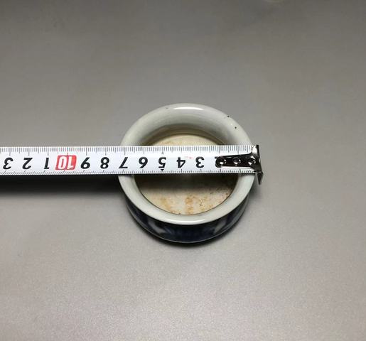 古玩陶瓷清早期,青花花卉紋三貢拍賣,當前價格4000元