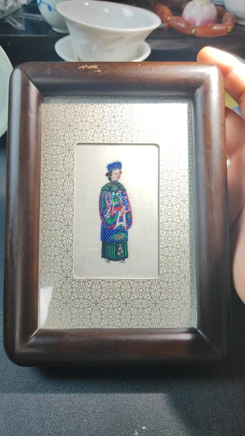 古玩雜項(xiàng)通草花真品鑒賞圖