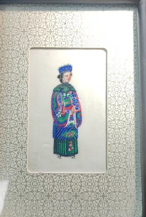 古玩雜項(xiàng)通草花真品鑒賞圖