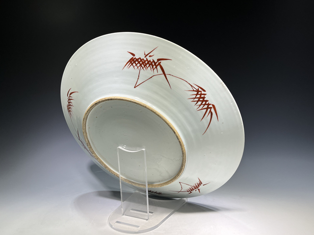 古玩陶瓷清晚期·粉彩百鹿圖大盤真品鑒賞圖