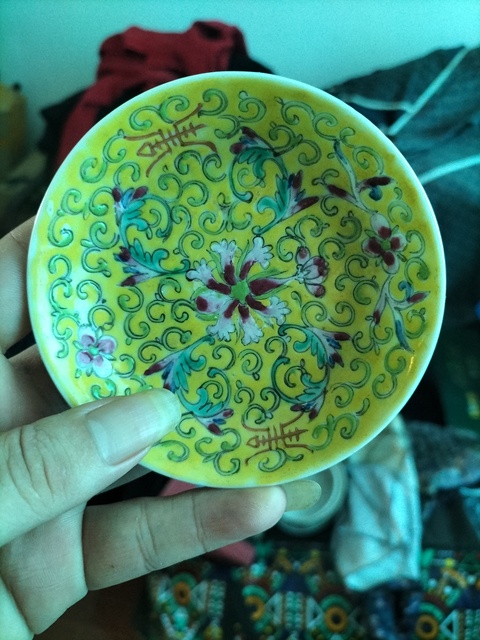 古玩陶瓷碟子真品鑒賞圖