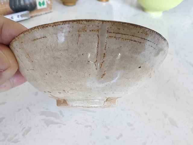 古玩陶瓷青白釉葵口碗真品鑒賞圖