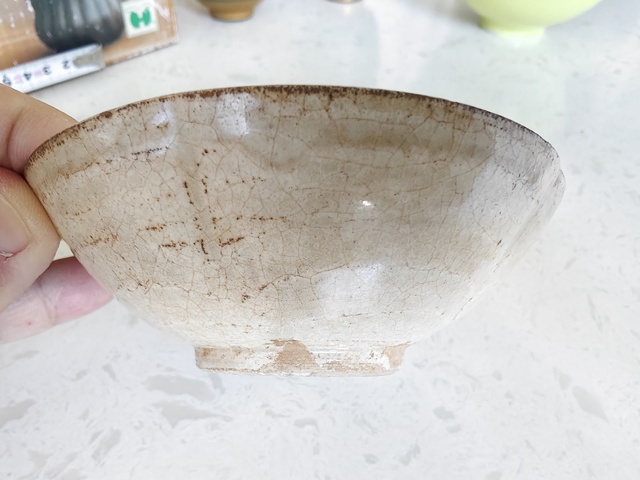 古玩陶瓷青白釉葵口碗真品鑒賞圖