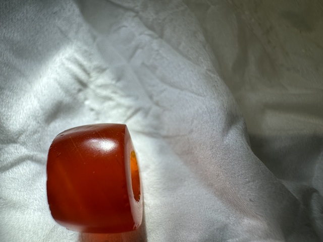 古玩玉器西周瑪瑙真品鑒賞圖