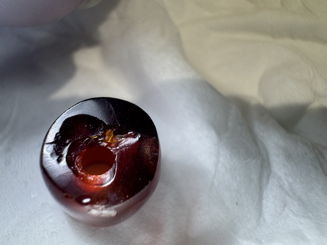 古玩玉器西周瑪瑙真品鑒賞圖