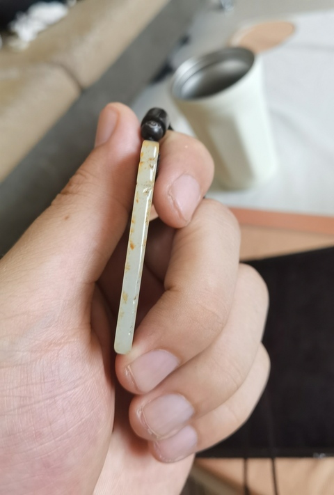 古玩玉器和田玉雕“福壽牌”真品鑒賞圖