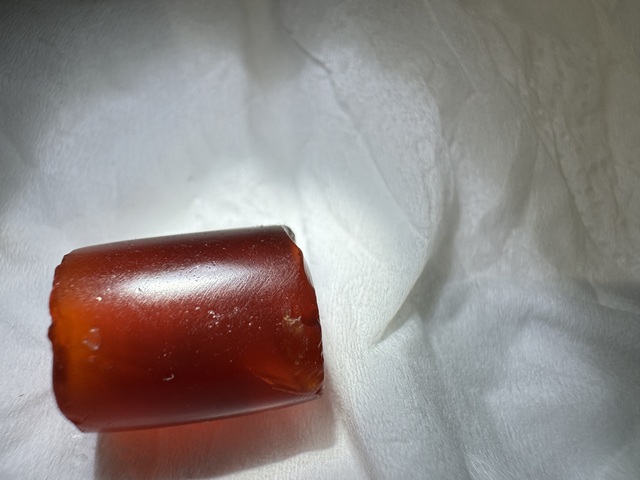 古玩玉器西周瑪瑙真品鑒賞圖
