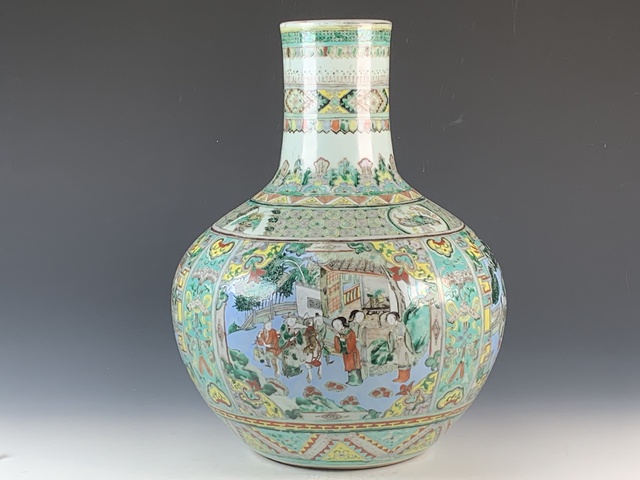 古玩陶瓷瓶真品鑒賞圖