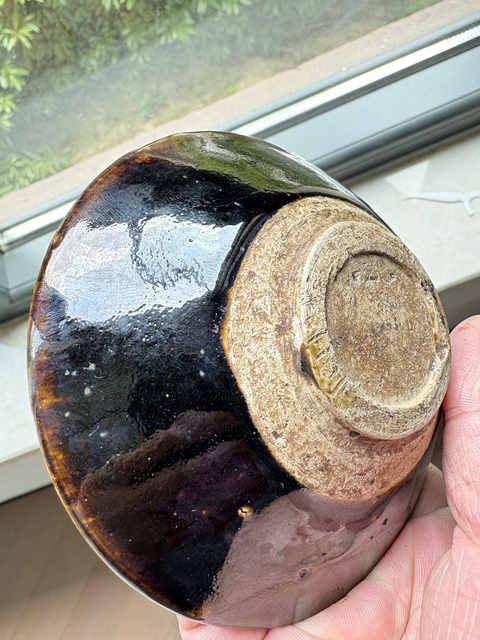 古玩陶瓷黑釉茶盞真品鑒賞圖