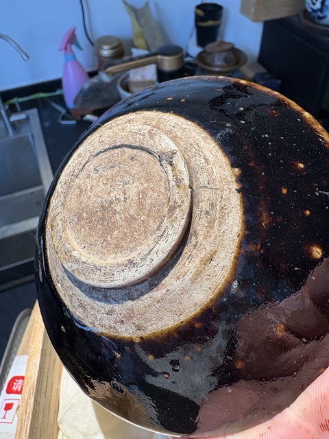 古玩陶瓷黑釉茶盞真品鑒賞圖