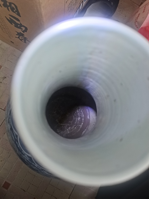 古玩陶瓷暗八仙天球瓶真品鑒賞圖
