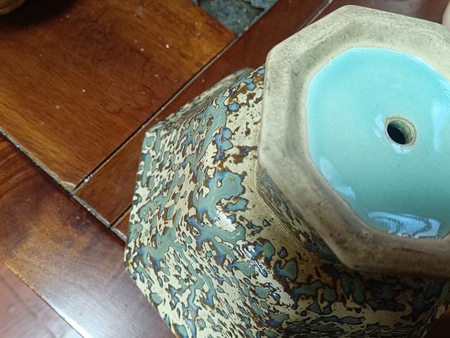 古玩陶瓷八角高足碗真品鑒賞圖