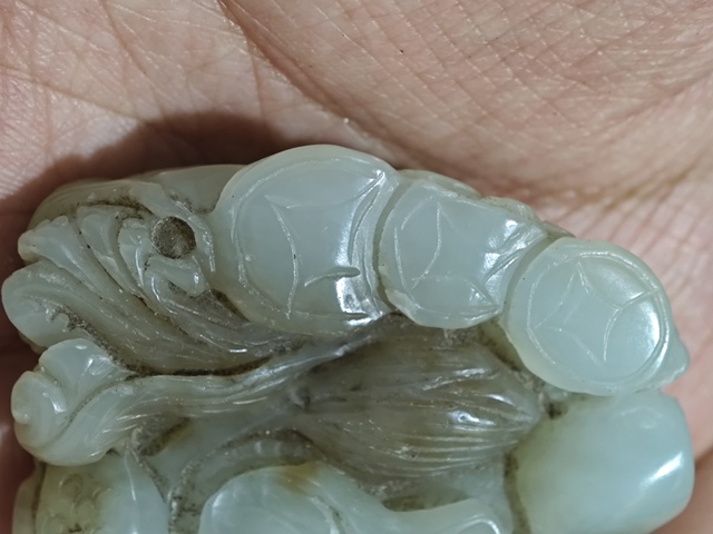 古玩玉器連年有余真品鑒賞圖