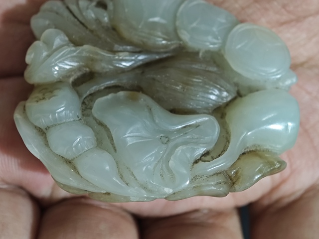 古玩玉器連年有余真品鑒賞圖