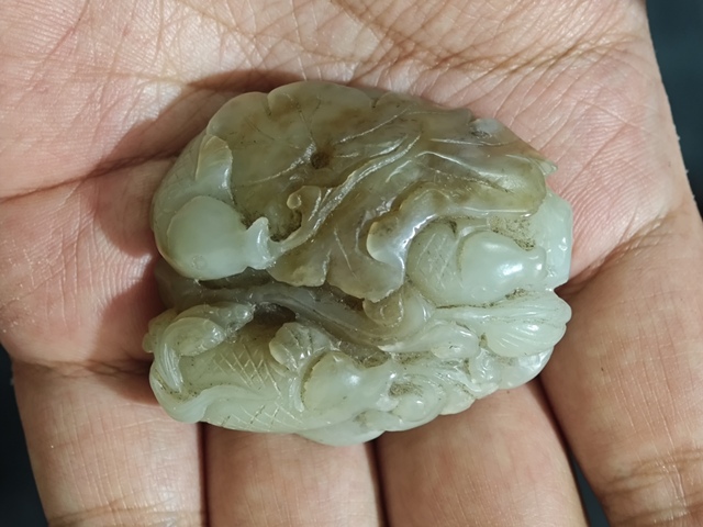 古玩玉器連年有余真品鑒賞圖