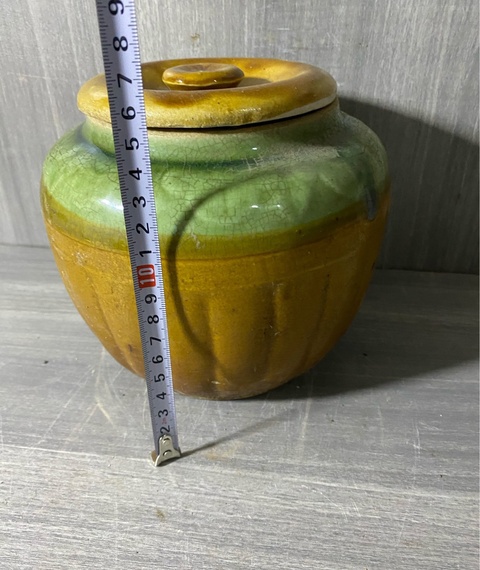 古玩陶瓷瓜棱蓋罐真品鑒賞圖