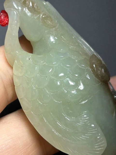 古玩玉器玉鷹真品鑒賞圖